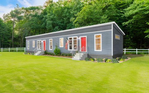Cavco manufactured home exterior