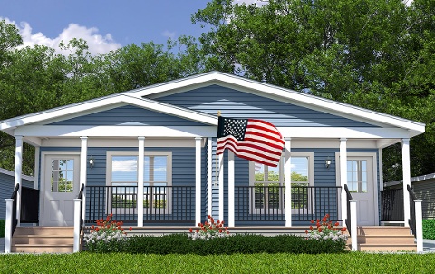 Cavco home exterior